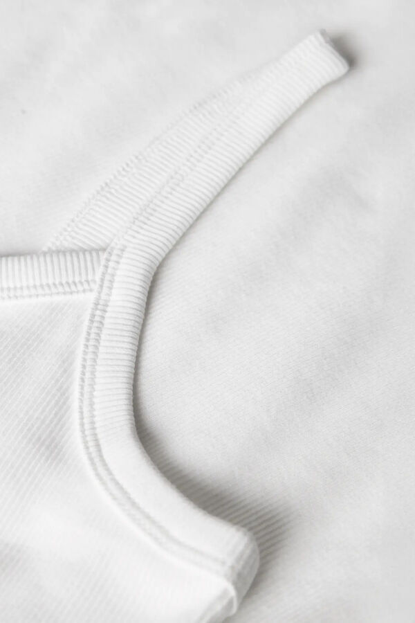 Lmtd Top de tirantes blanco