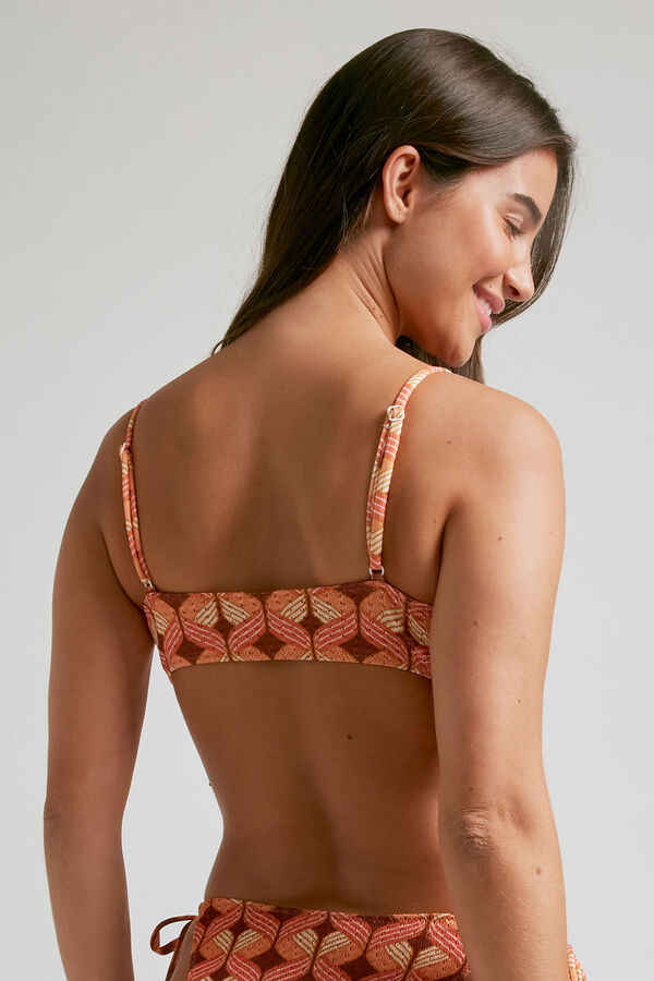 Womensecret Sundance Lace bikini top printed