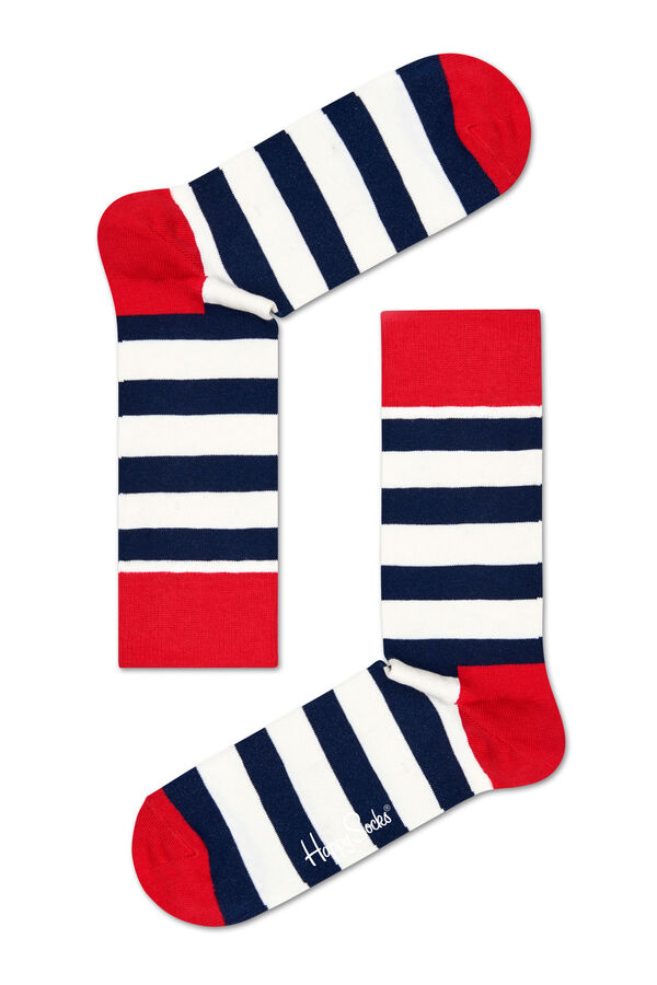 Happy Socks Calcetin Rayas red