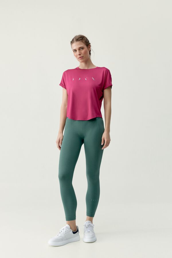 Born Living Yoga Plum Azami T-shirt printed