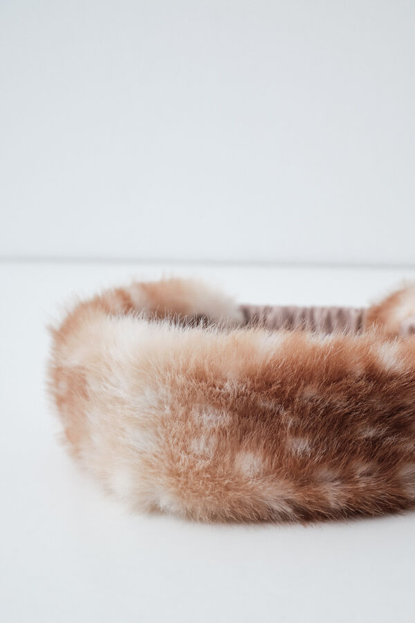 Women'secret Lined hair headband nude