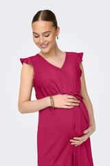 Only Maternity Maternity long jumpsuit pink