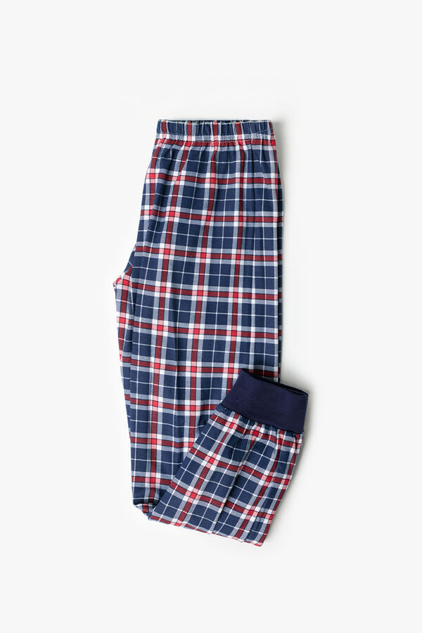 Admas Tween Boy Snow Pyjamas A blue