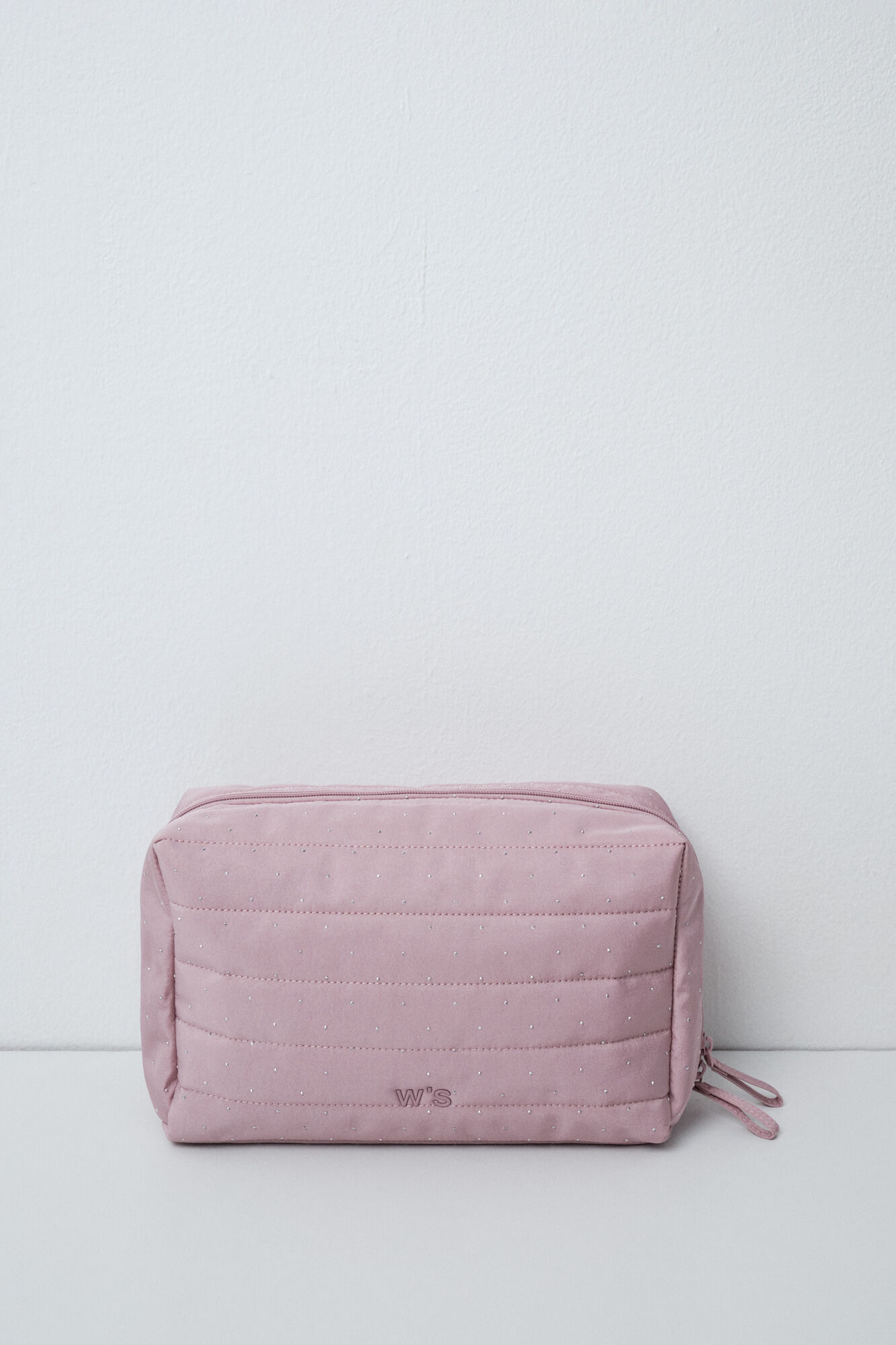 Women'secret Trousse de toilette portefeuille grande matelass&eacute;e rose