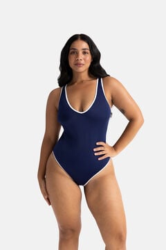 Womensecret Light Padded Swimsuit blue