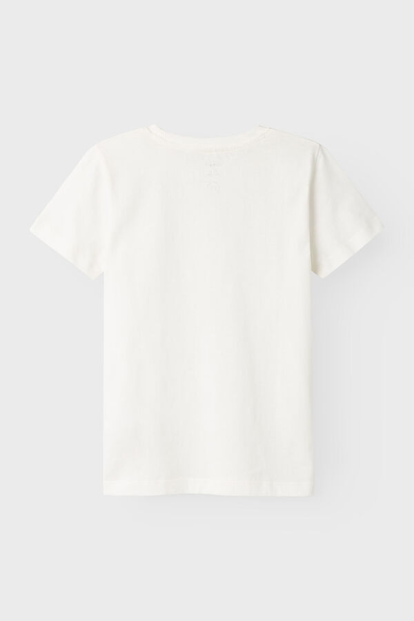 Womensecret Boys' T-shirt with front print blanc