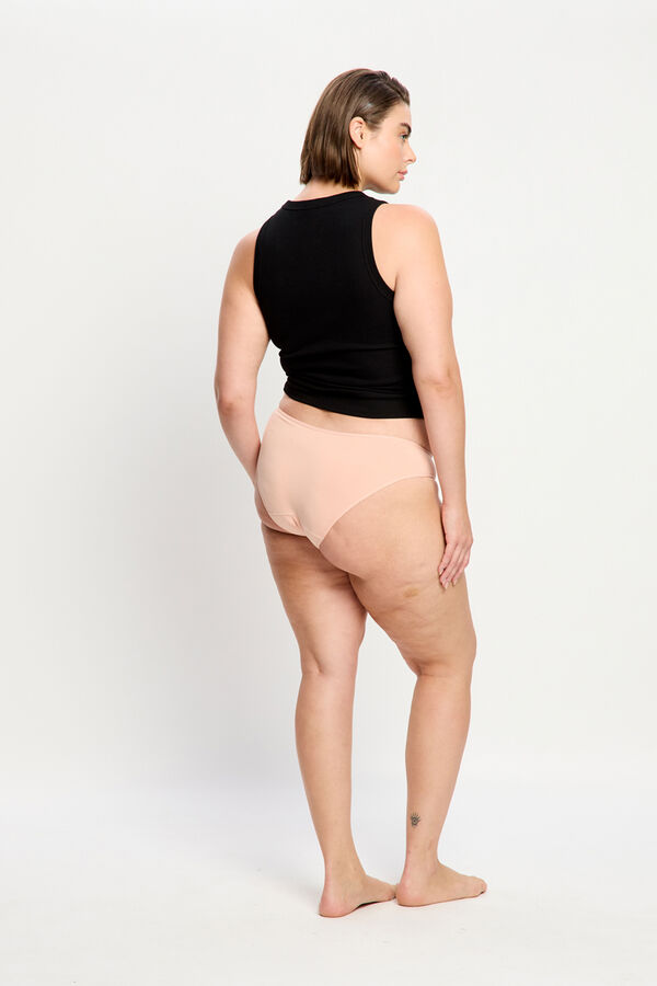 Modibodi Light to moderate menstrual panties nude