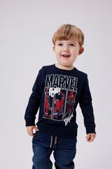 Name it Sudadera Spiderman niño azul