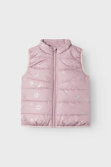 Name it Chaleco acolchado gatitos ni&ntilde;a morado/lila