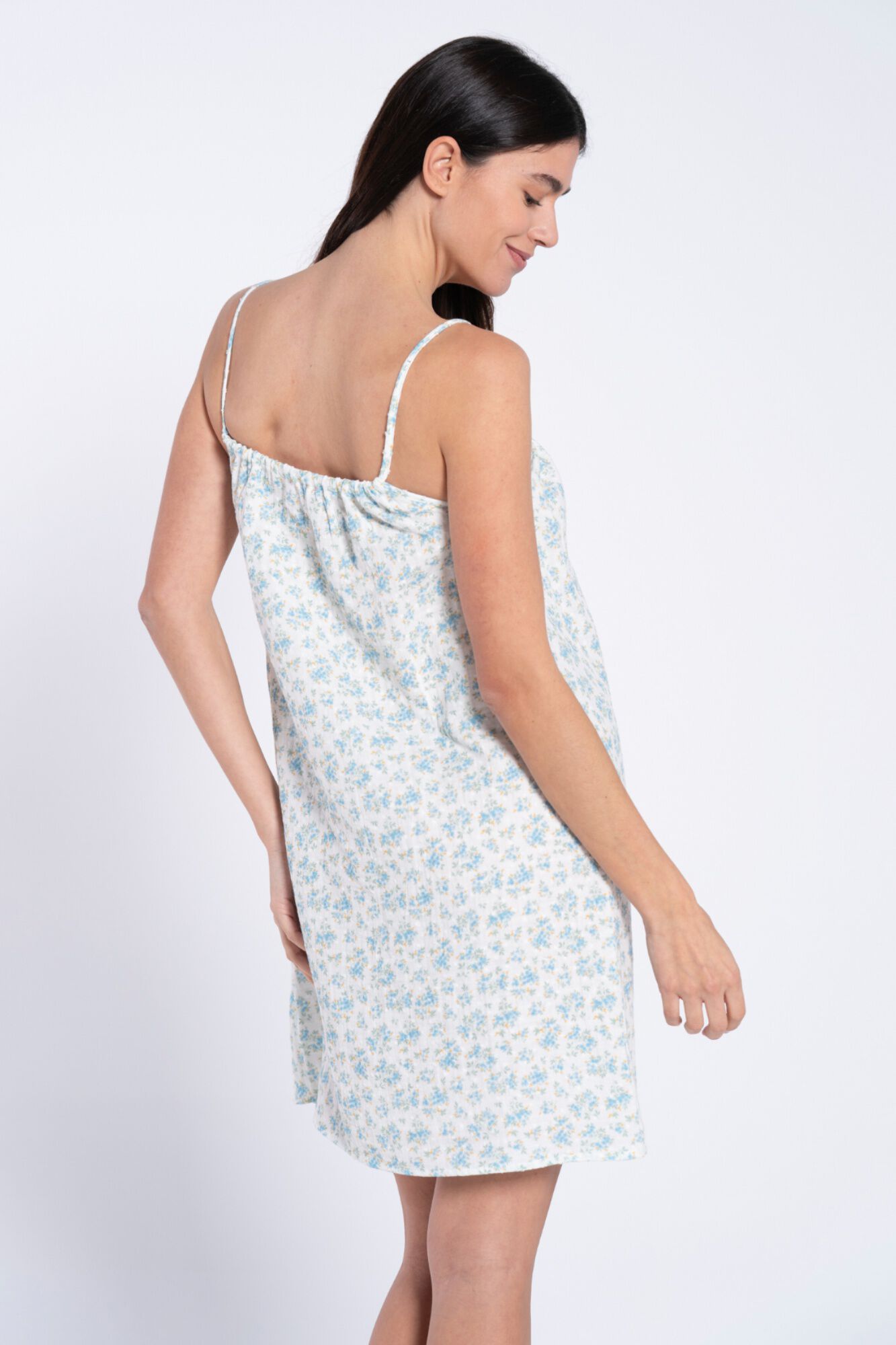 Ohma Umstandsnachthemd mit Blumenprint