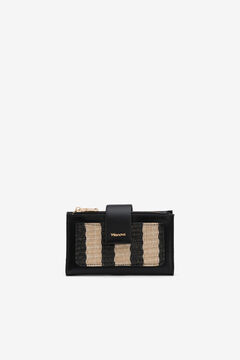 Womensecret Combined purse with flap noir