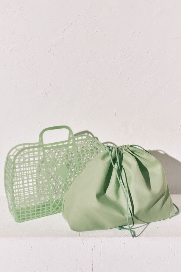 Women'secret Zelena srednja jelly mrežasta ta&scaron;na Zelena