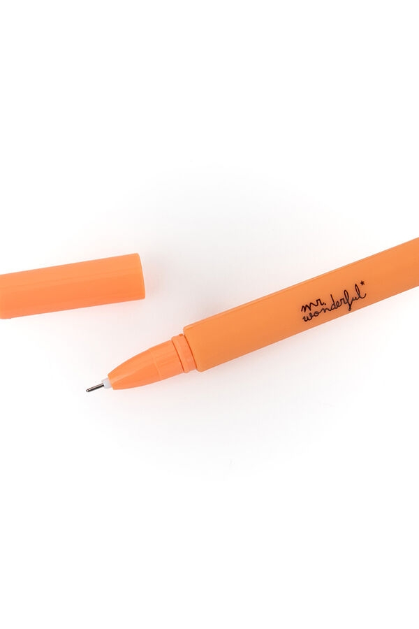 Mr. Wonderful Flexible pen LAZY RABBIT printed