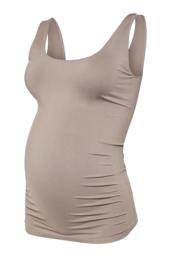 Womensecret Tank top deportivo maternity marrón