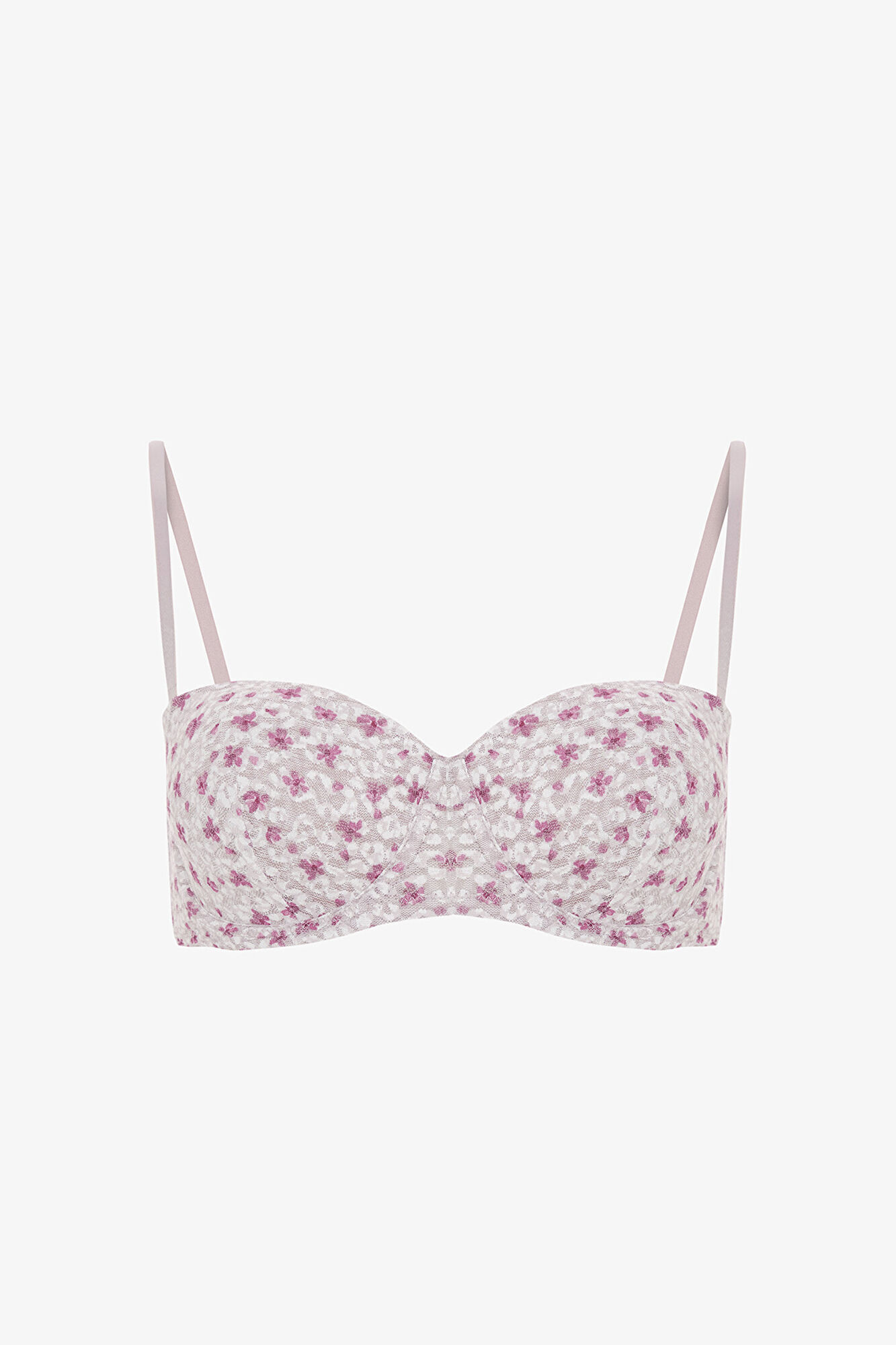 Penti Sujetador push up con aros y encaje con estampado floral Bloom