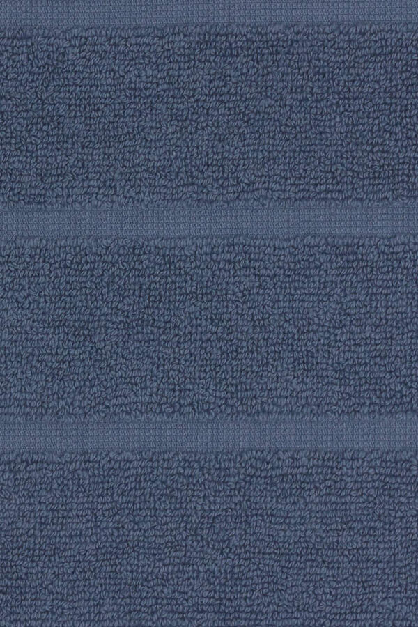 Womensecret Tapete banho friso algodão egípcio 50 x 70 cm. azul