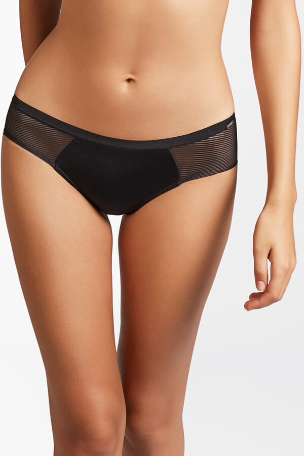 Womensecret Classic invisible effect panty black