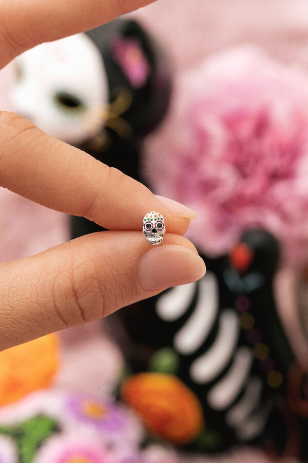 Singularu Catrina Silver Loose Earring grey