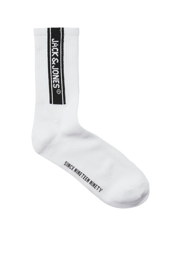 Jack & Jones Pack x3 calcetines con logo negro