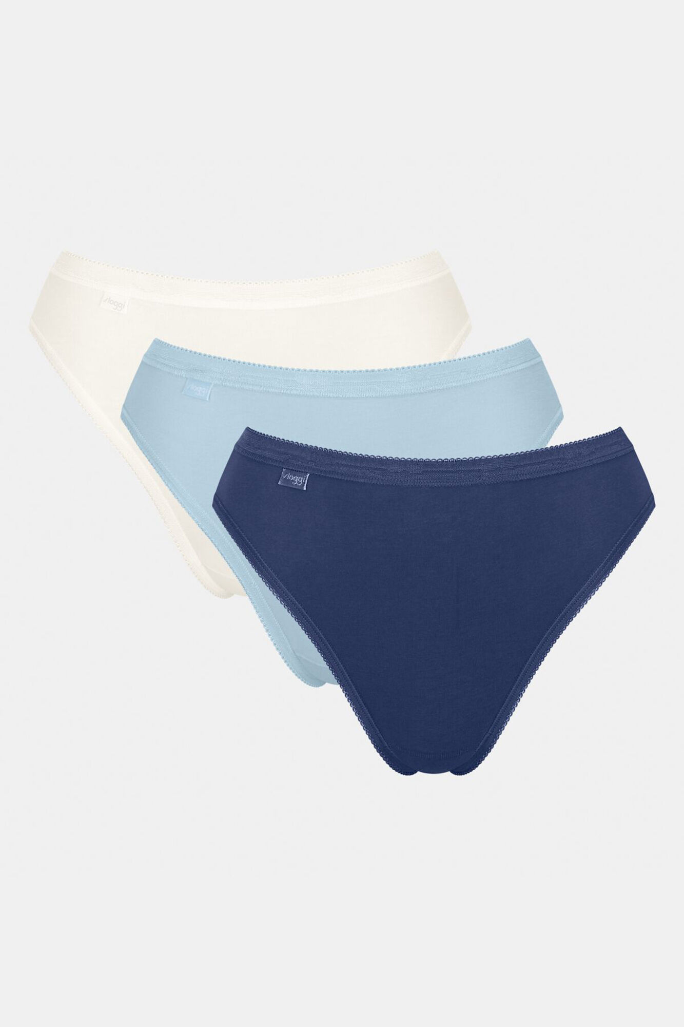 Sloggi Pack 3 bragas sin costuras