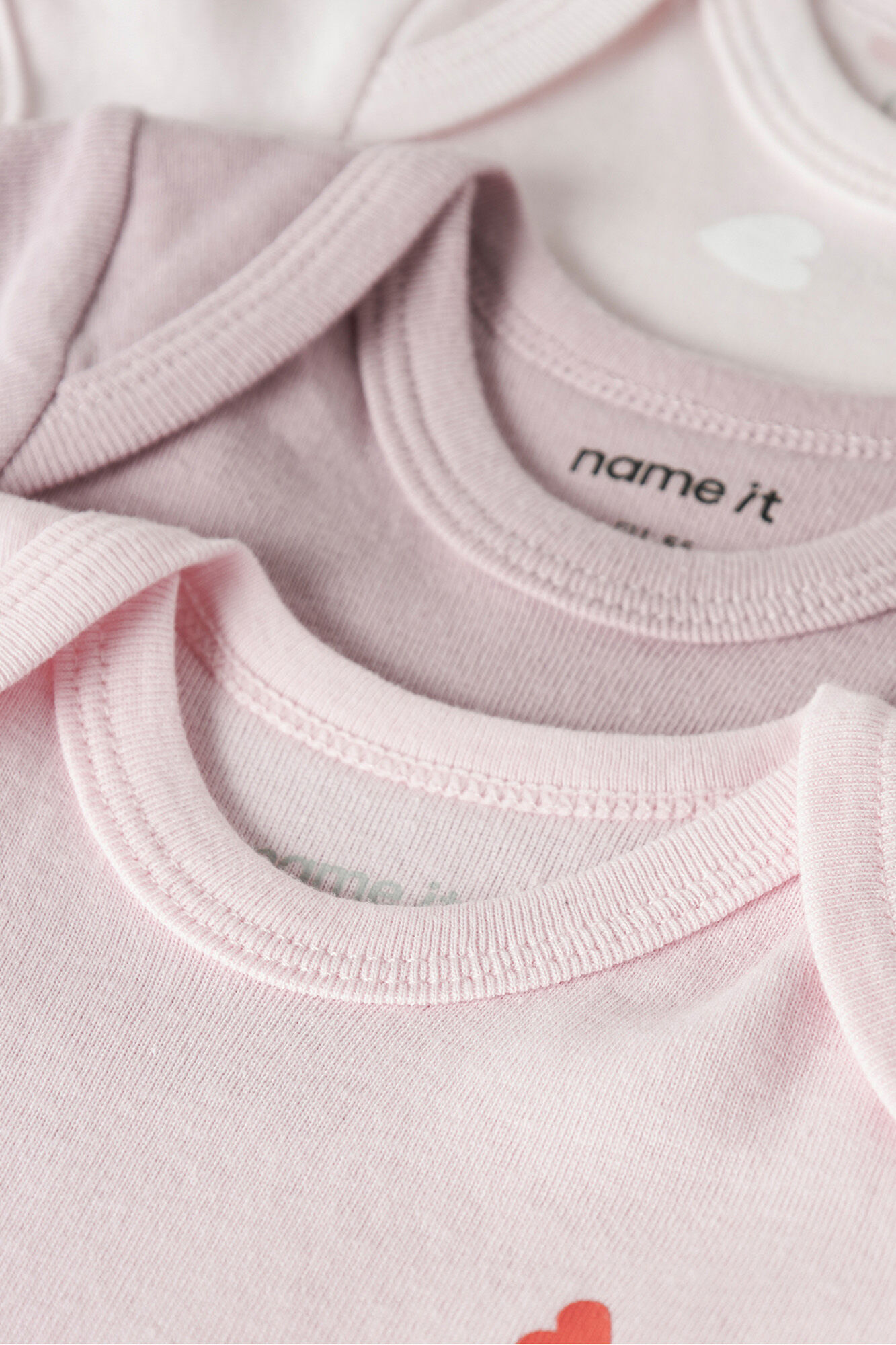 Name it Pack de 3 bodies coraz&oacute;n