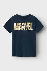 Womensecret Boys' Marvel T-shirt  Plava