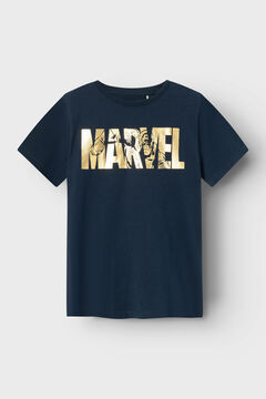 Womensecret Camiseta niño Marvel  azul