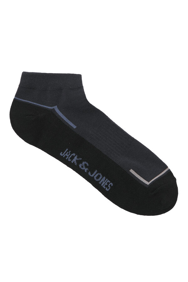 Jack & Jones 3-pack tennis ankle socks grey