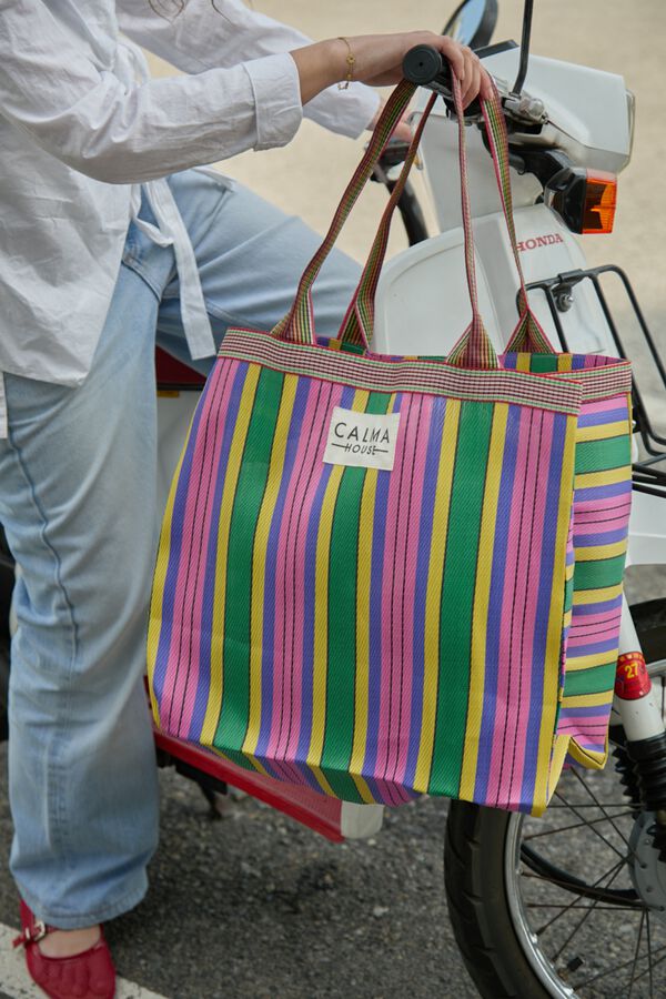Calma House Polypropylen-Tasche 58x40x20 Gelb