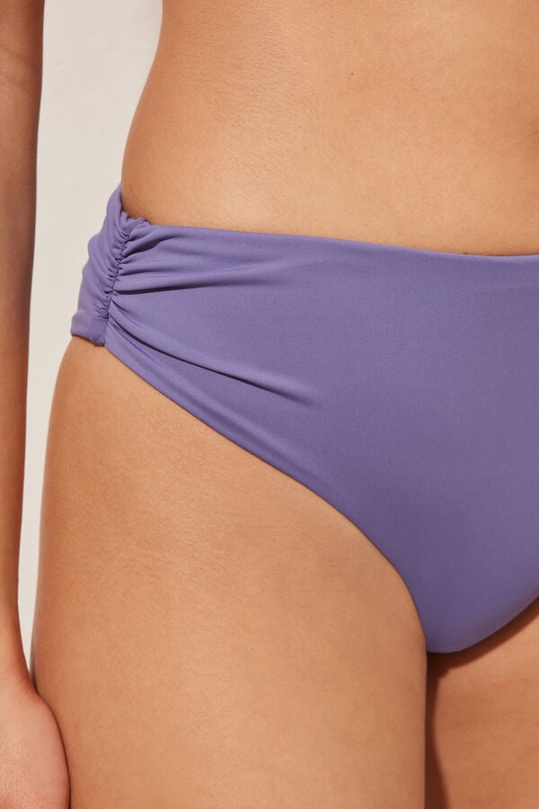 Womensecret Lilac high waist bikini bottoms pink