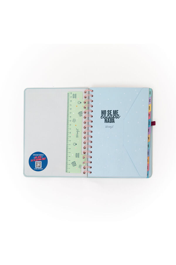 Mr. Wonderful Set de Agenda Wonder peque&ntilde;a 2026 Semanal + boli - Objetivo de la semana: &iexcl;que se acabe! estampado