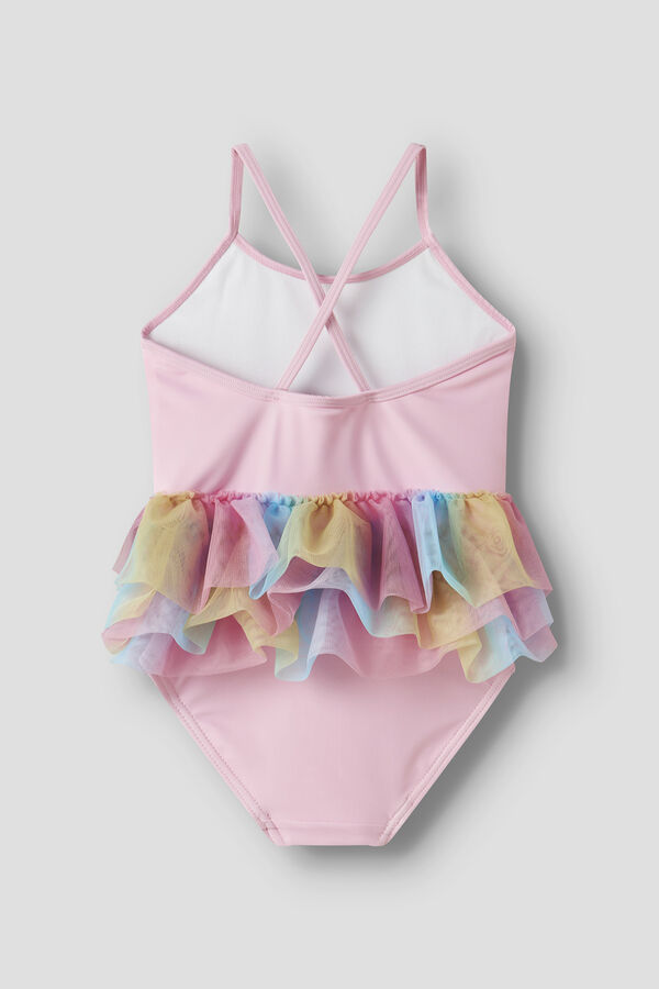 Name it Ba&ntilde;ador unicornio de ni&ntilde;a rosa