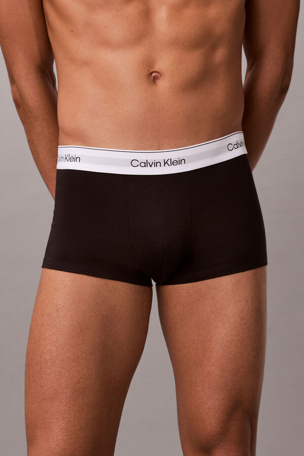 Calvin Klein 3-pack low-rise boxers ICON COTTON STRETCH white