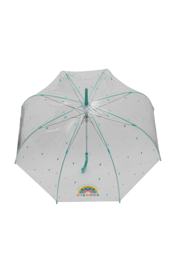 Womensecret Large transparent umbrella rávasalt mintás