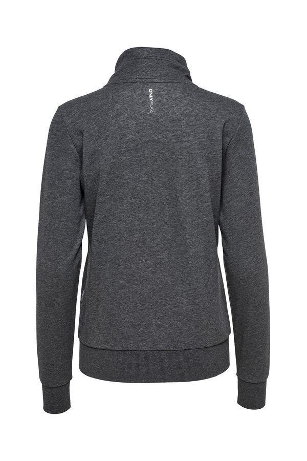 Womensecret High zipped neck sweatshirt grey