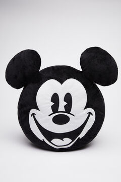 Womensecret Cojín 3D polar Mickey Mouse negro