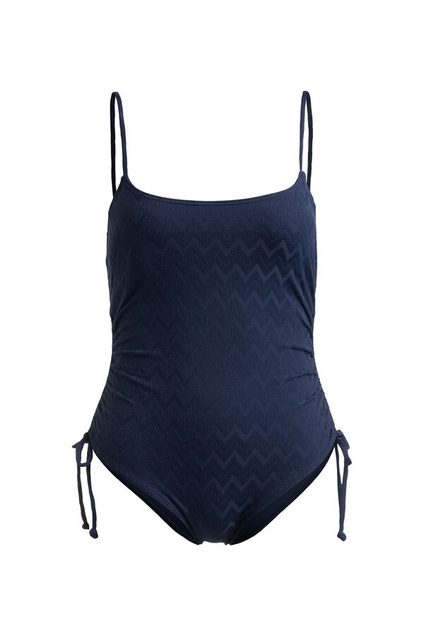 Womensecret High leg swimsuit for women Blau