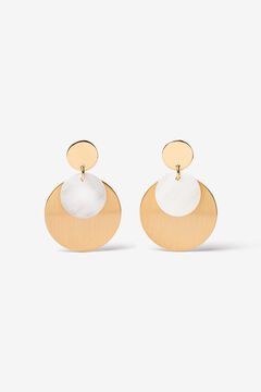Womensecret Drop earring with mother-of-pearl imprimé