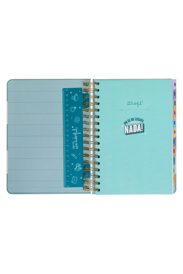 Mr. Wonderful Wonder Agenda 2024-25 Blue Daily-The best of every day printed