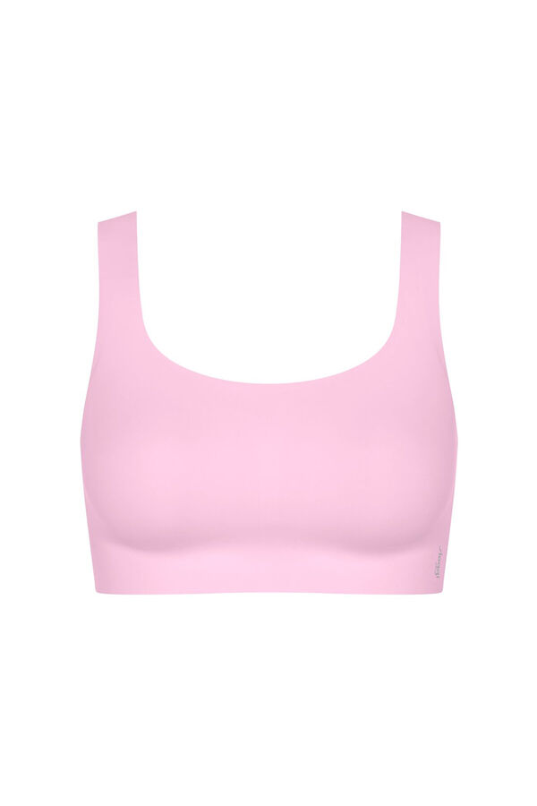 Sloggi Microfibre seamless bra top pink