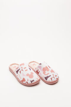 Womensecret Pink Mickey Mouse slippers printed