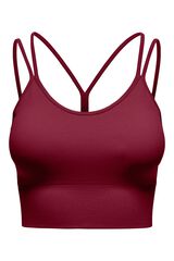 Only Play Soutien Seamless vermelho