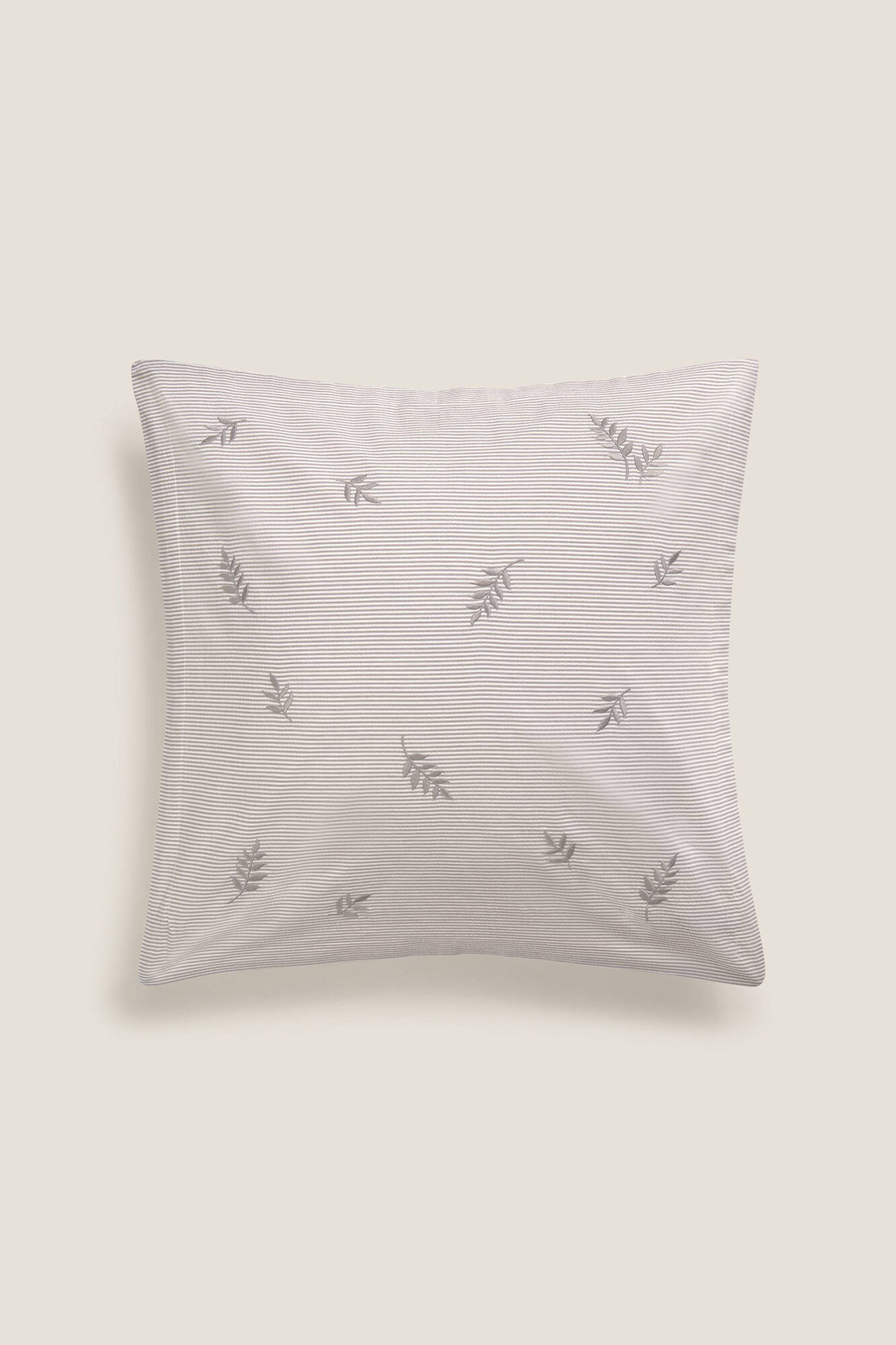 Textura Bestickt quadratischer H&uuml;lle