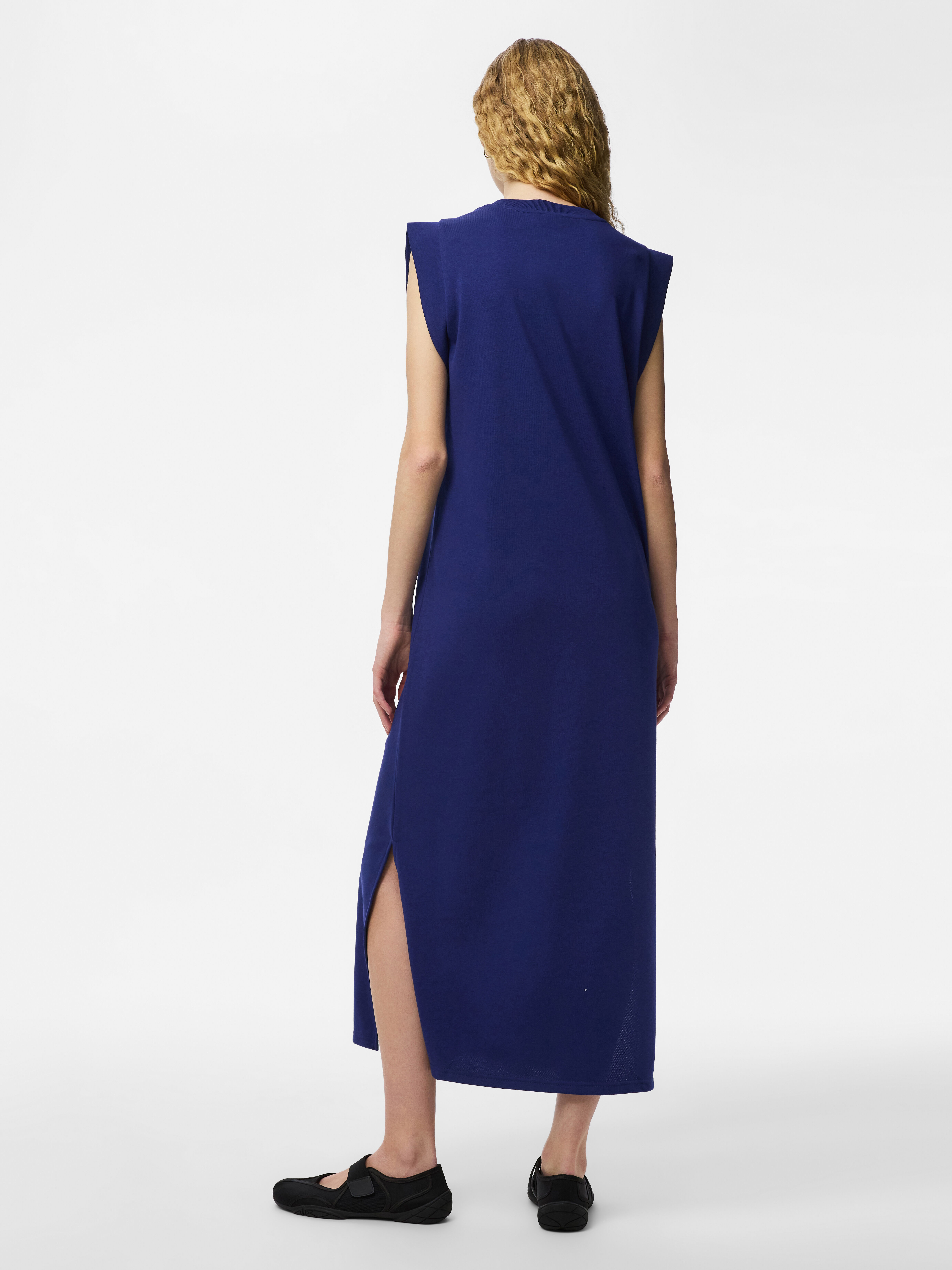 Pieces Midi-Kleid &auml;rmellos