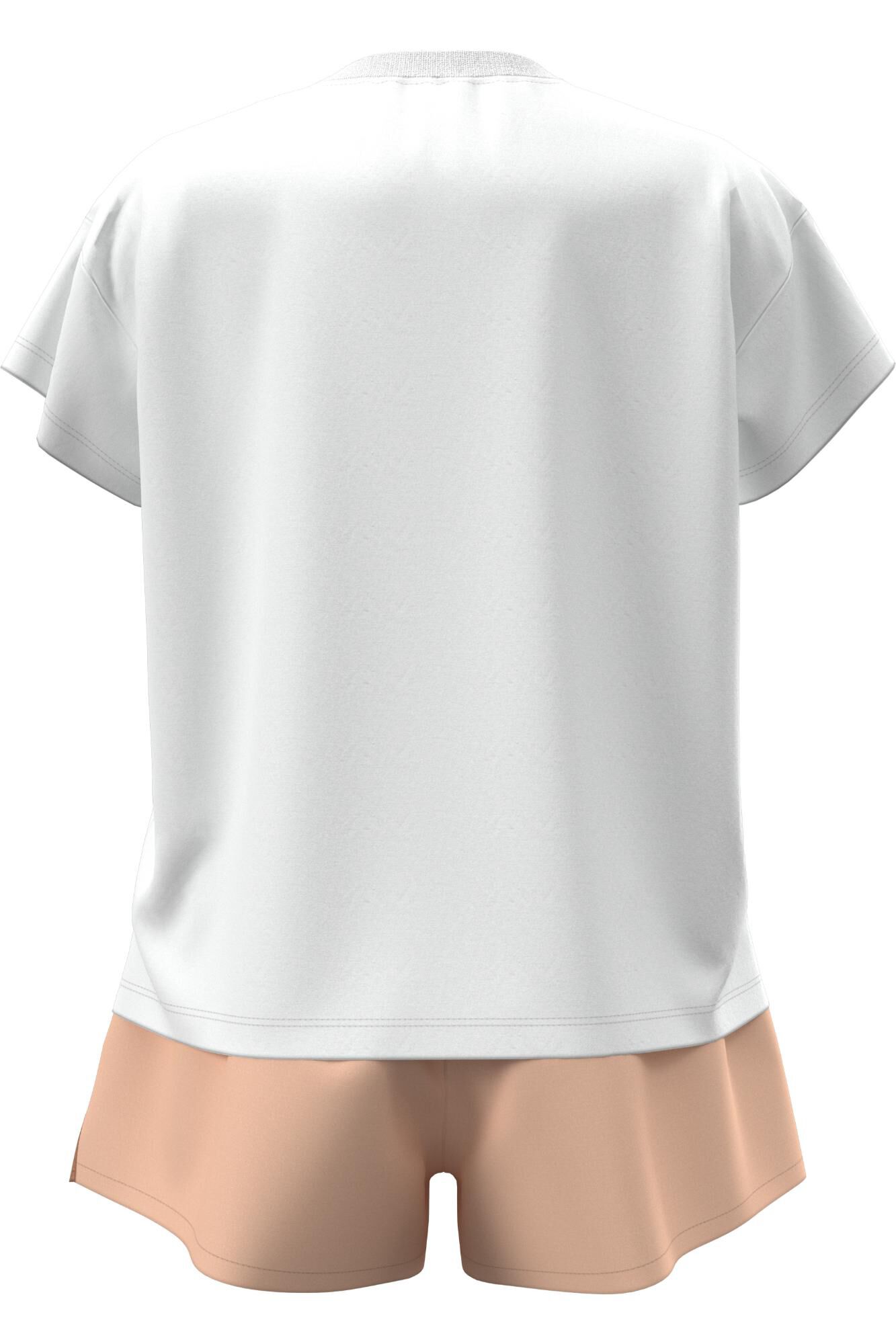 Calvin Klein Conjunto pijama corto liso logo