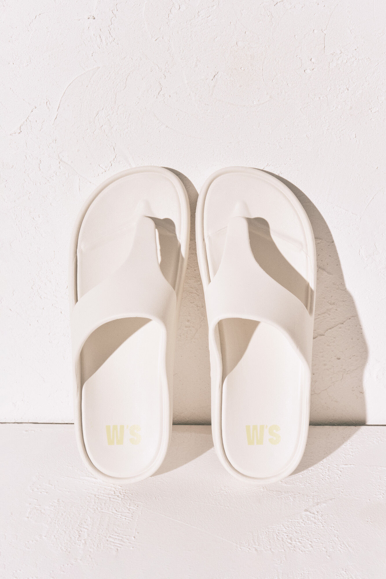 Women'secret Chanclas goma eva blanco