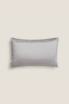 Womensecret Capa travesseiro jacquard 30 x 50 cm. cinzento