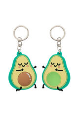 Womensecret Set of 2 key rings - Avocados printed