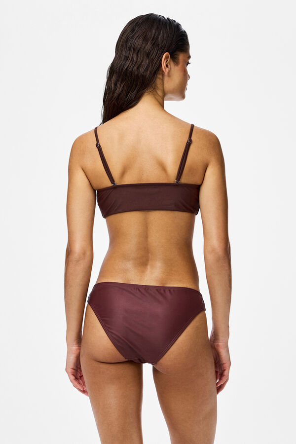 Pieces Donji deo bikinija Crvena