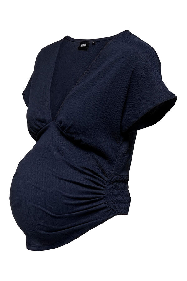 Womensecret Top diseño cruzado maternidad bleu